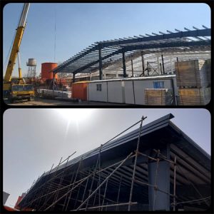 نصب پانل برای انواع سوله