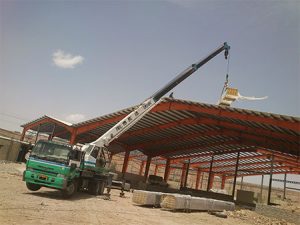 حمل استاندارد ساندویچ پانل 