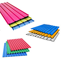 خرید ورق شیروانی و رنگی 